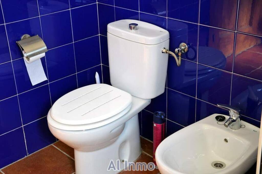 Las Palmeras - Ein Stueck Vom Paradies - Behagliches Haus Mit Pool Algodonales Luaran gambar