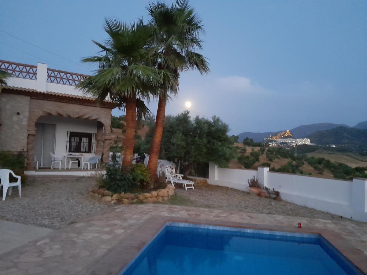 Las Palmeras - Ein Stueck Vom Paradies - Behagliches Haus Mit Pool Algodonales Luaran gambar